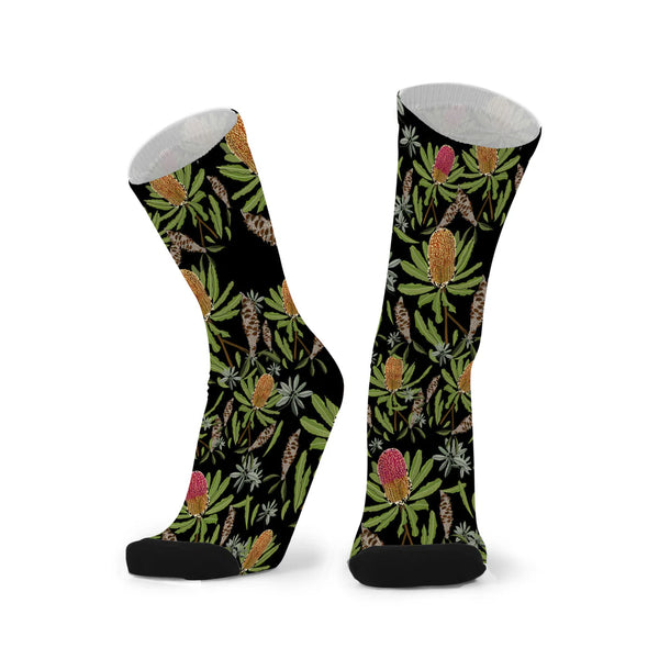 Banksia Large Red Fox Sox