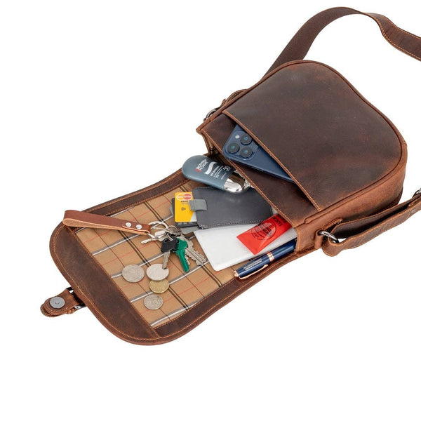 Wildera Leather Lennon Crossbody Bag Shoulder Bag