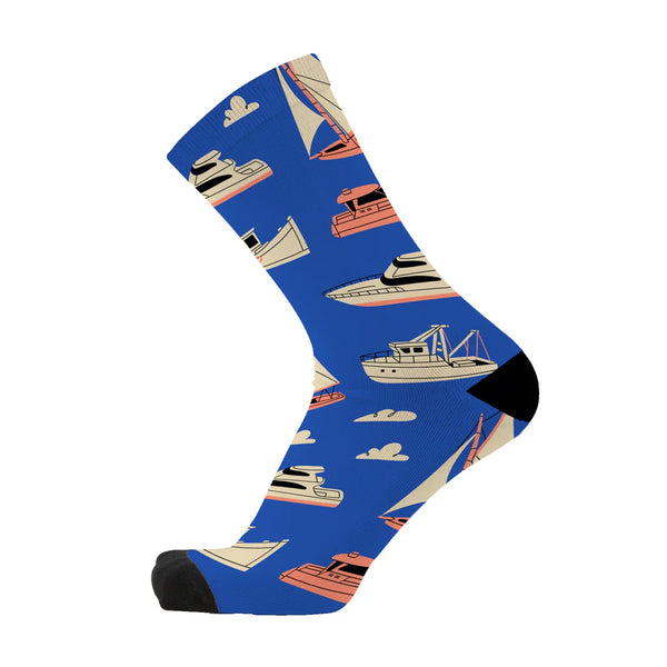 Sail Away Large Red Fox Sox