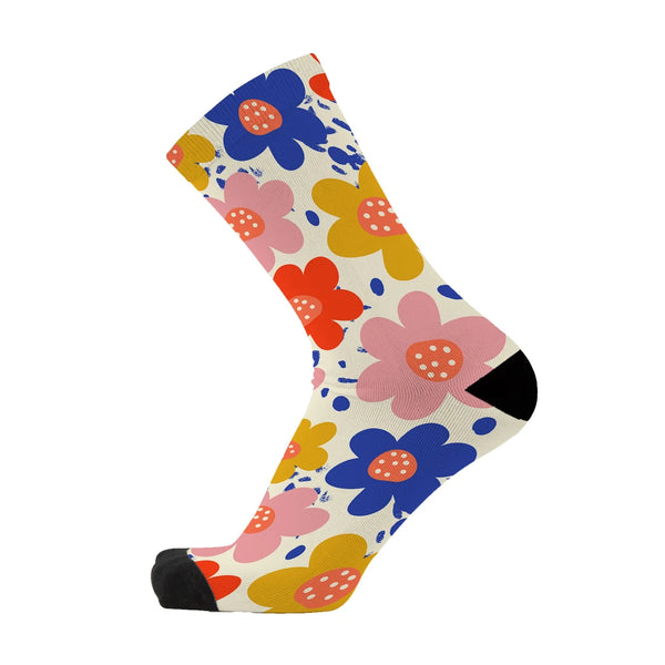 Flower Power Red Fox Sox