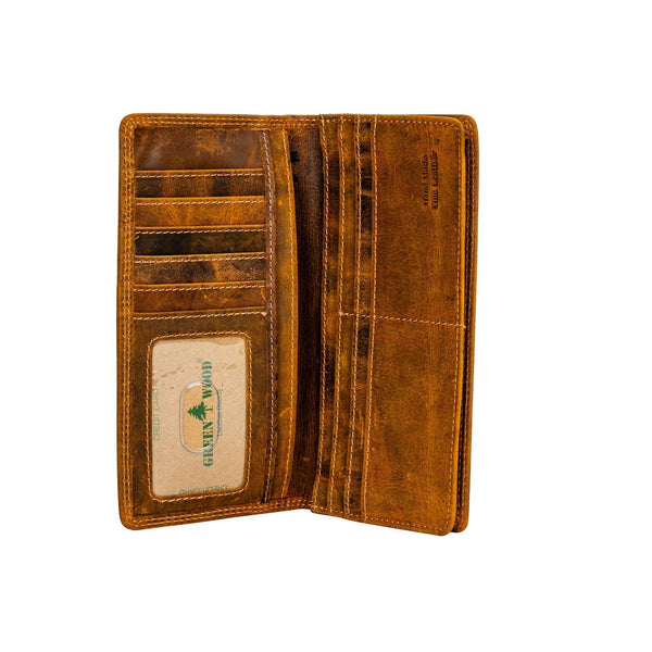 Leather Wallet Camel Newcastle