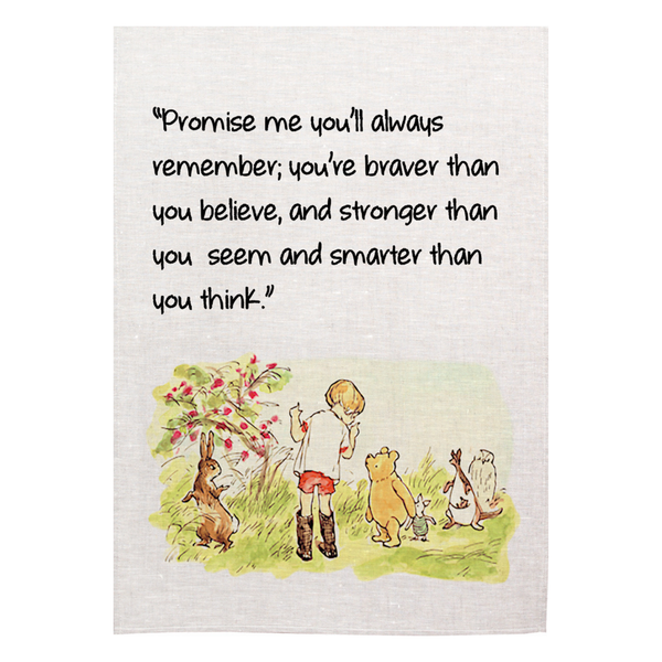 Pooh Promise Me Tea Towel