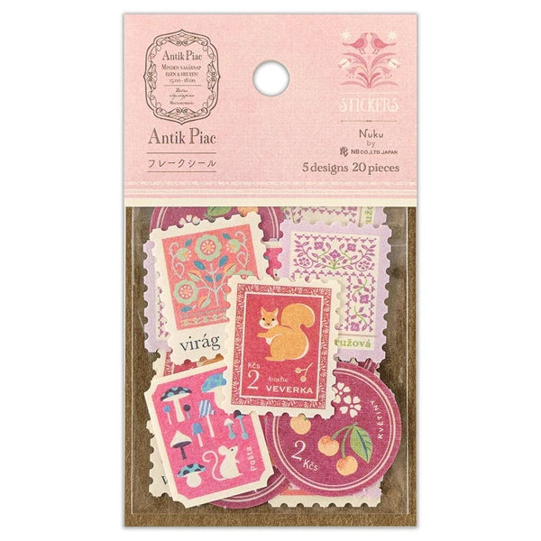 Antique Roche Flake sticker Made in Japan
