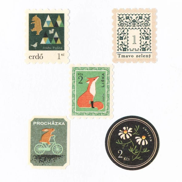Antique Verde Flake sticker Made in Japan