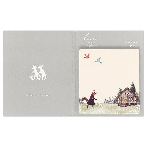 The Wolf and the Seven Little Goats Sticky Notes – Made in Japan