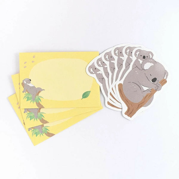 Mini Letter Animal Koala Set – Made in Japan
