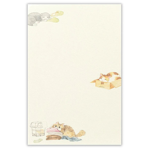 Cat Writing Paper Nekorobi: There is a cat  – Made in Japan