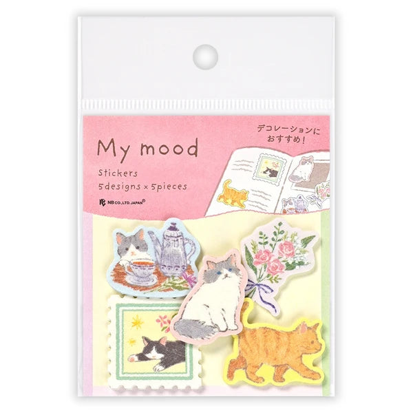 Cat Mood Stickers