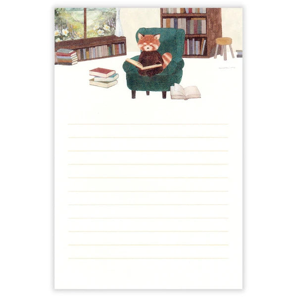 Panda Bookstore Letter Writing Pad – Made in Japan