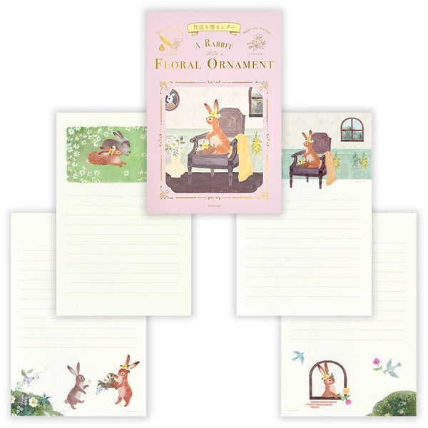 Rabbit Letter Writing Pad – Made in Japan