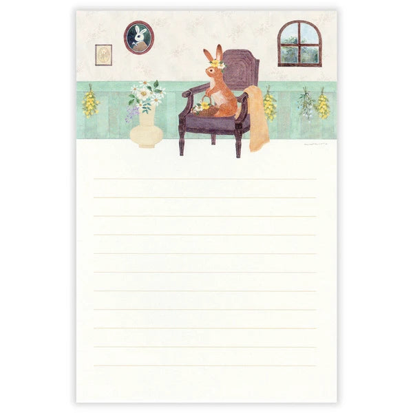 Rabbit Letter Writing Pad – Made in Japan