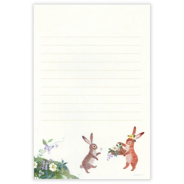 Rabbit Letter Writing Pad – Made in Japan