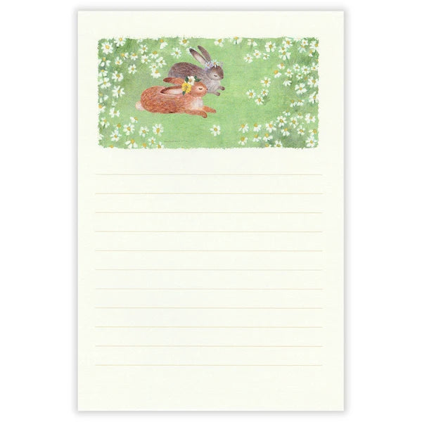 Rabbit Letter Writing Pad – Made in Japan
