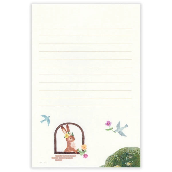 Rabbit Letter Writing Pad – Made in Japan