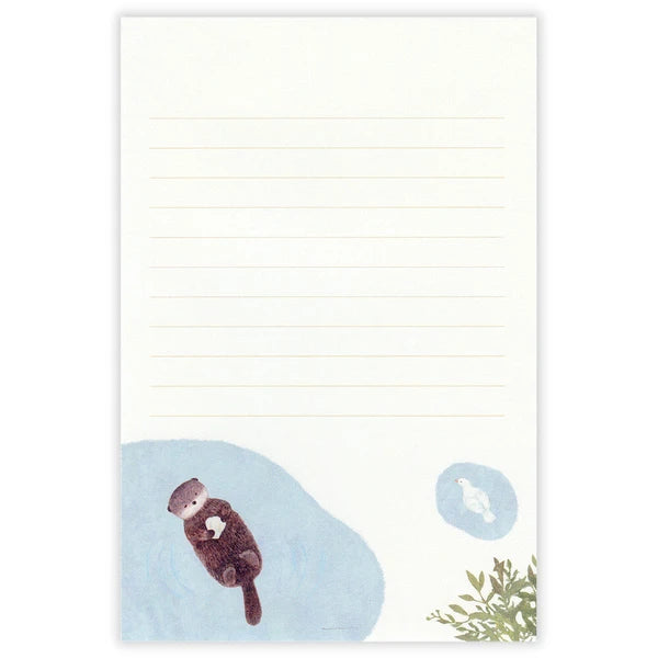 Otters & Madeleines Letter Writing Pad – Made in Japan
