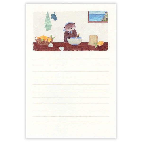 Otters & Madeleines Letter Writing Pad – Made in Japan