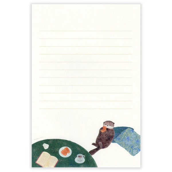 Otters & Madeleines Letter Writing Pad – Made in Japan