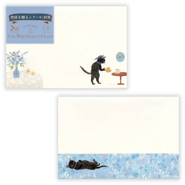 Late-night cat Envelopes – Made in Japan