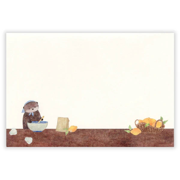 Otters and Madeleines Envelopes - Made in Japan
