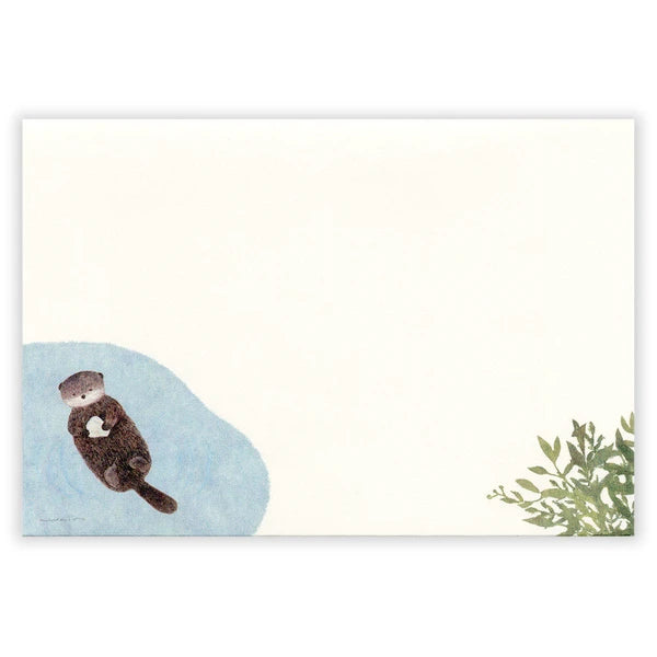 Otters and Madeleines Envelopes - Made in Japan