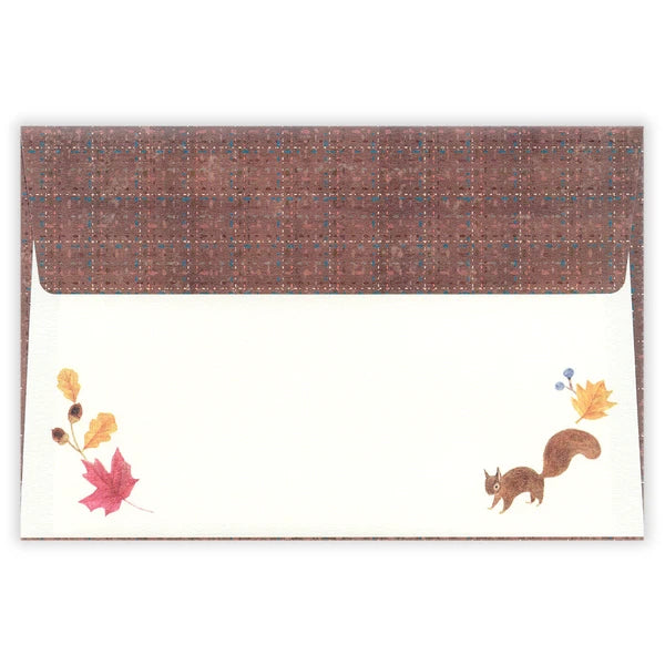 Mini Letter Set Autumn Forest