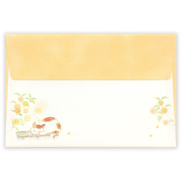 Mini Letter Set Cat Stretching