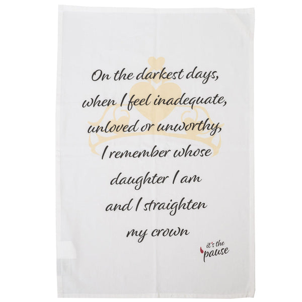 Tea Towel | Darkest days