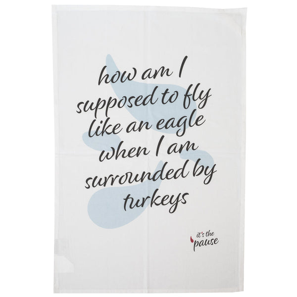 Tea Towel | Fly like an eagle