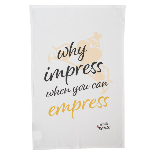 Tea Towel | Why Impress