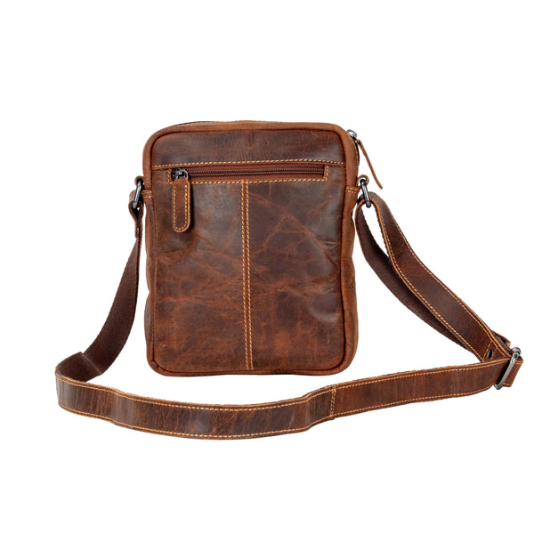 Leather Dalton Vintage Messenger Bag