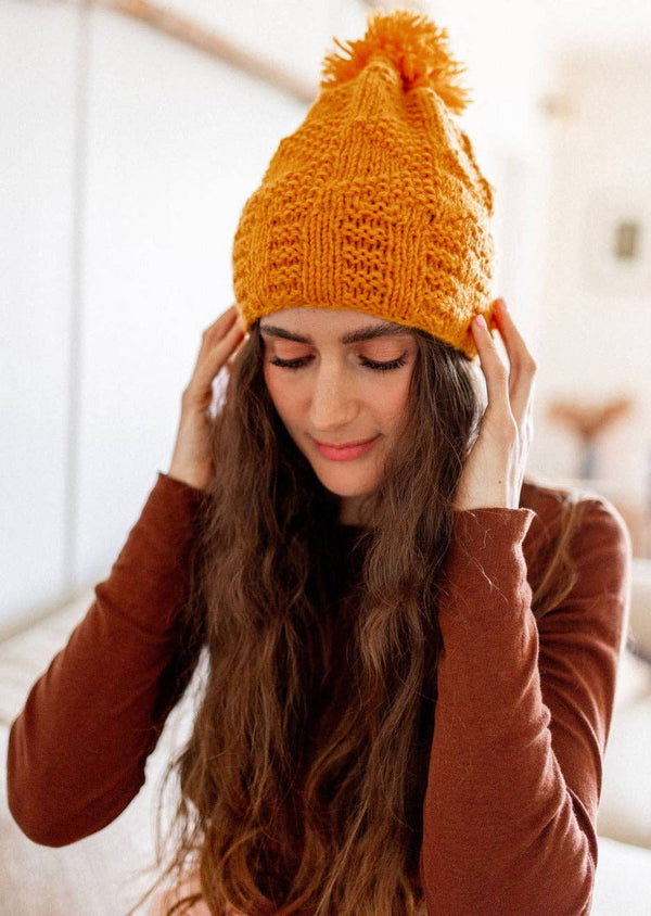 Tasman Beanie Turmeric