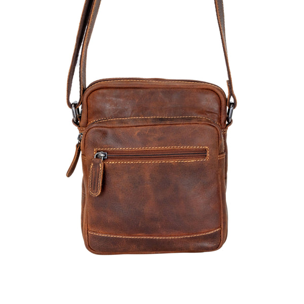 Leather Dalton Vintage Messenger Bag