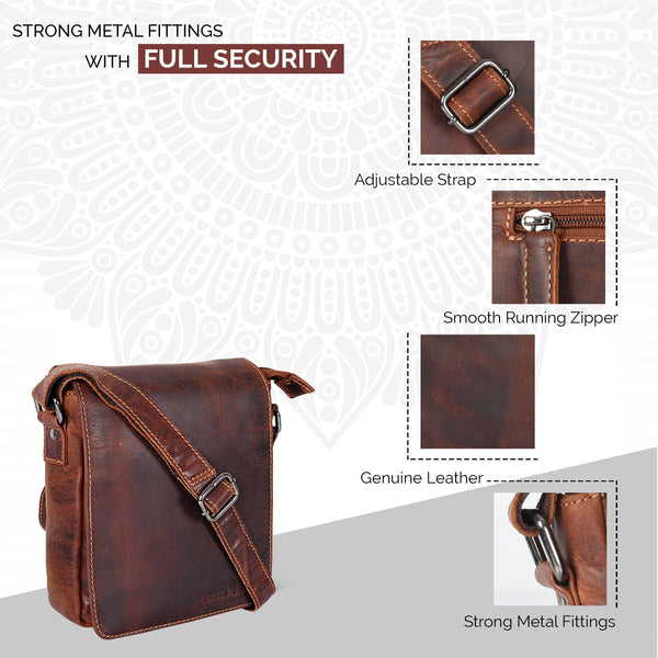Leather Shoulder Bag Luna Sandal