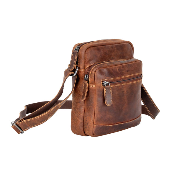 Leather Dalton Vintage Messenger Bag