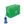 Green Velvet Cosmetic Bag
