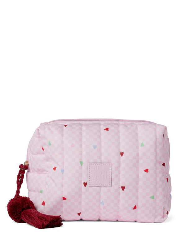Queen of Hearts Cosmetic Bag