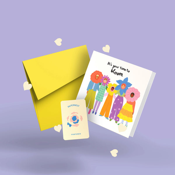 It's Your Time To Bloom Card