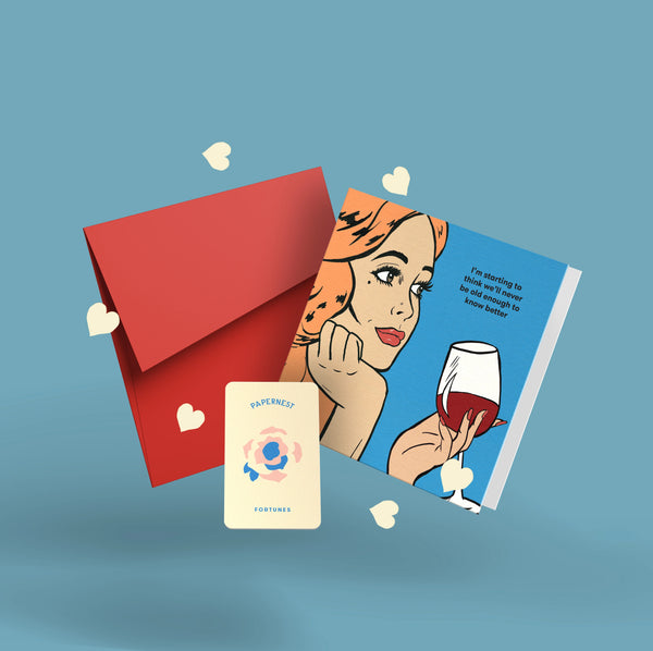 I'm Starting To Think We'll Never Be Old Enough Card