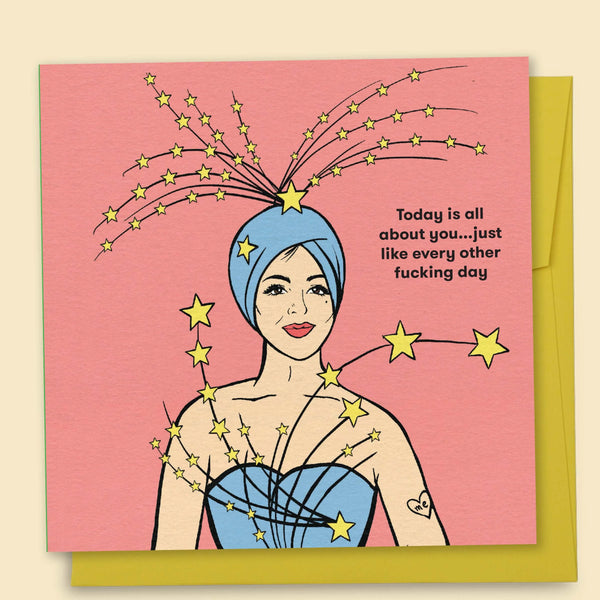 Today Is All About You Card