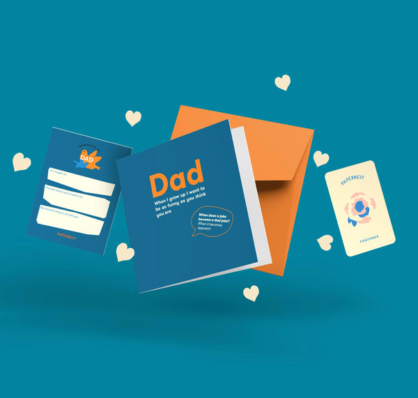 Dad,When I Grow Up I Want To Be As Funny As You Think You Are Card