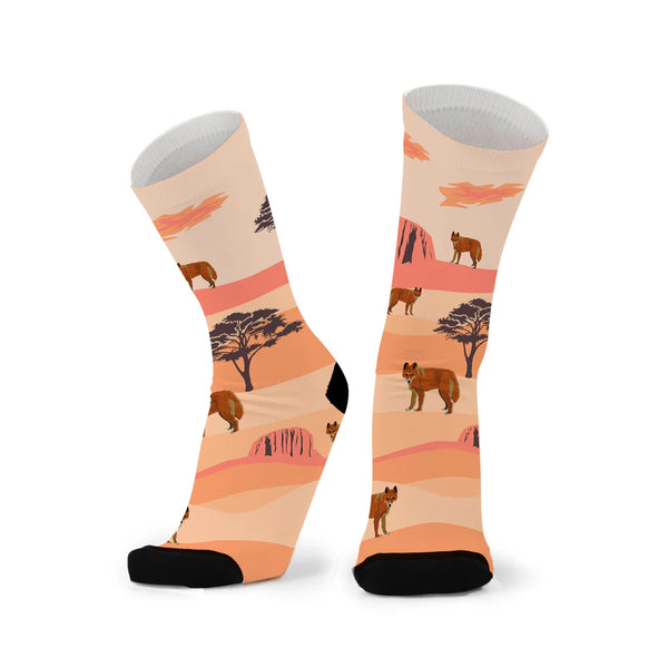 Dingo Bingo! Large Red Fox Sox