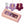 Amber & Lavender Felt Flower Fresheners