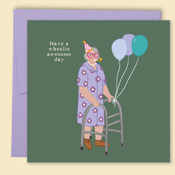 Have A Wheelie Awesome Day Card
