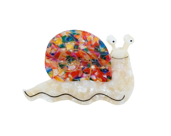 Happy Snail Hair Claw Clip