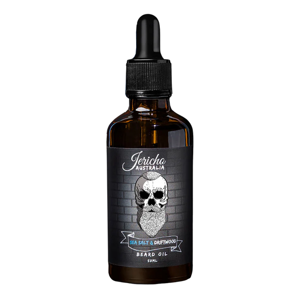 Jericho Beard Oil 50ml Sea Salt & Driftwood