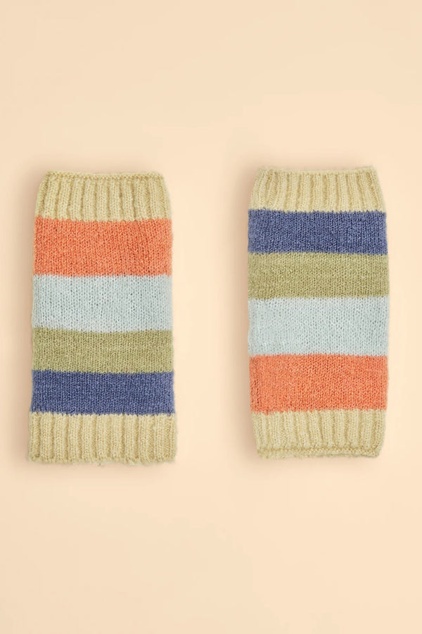 Lilia Wrist Warmers - Pastel Mix
