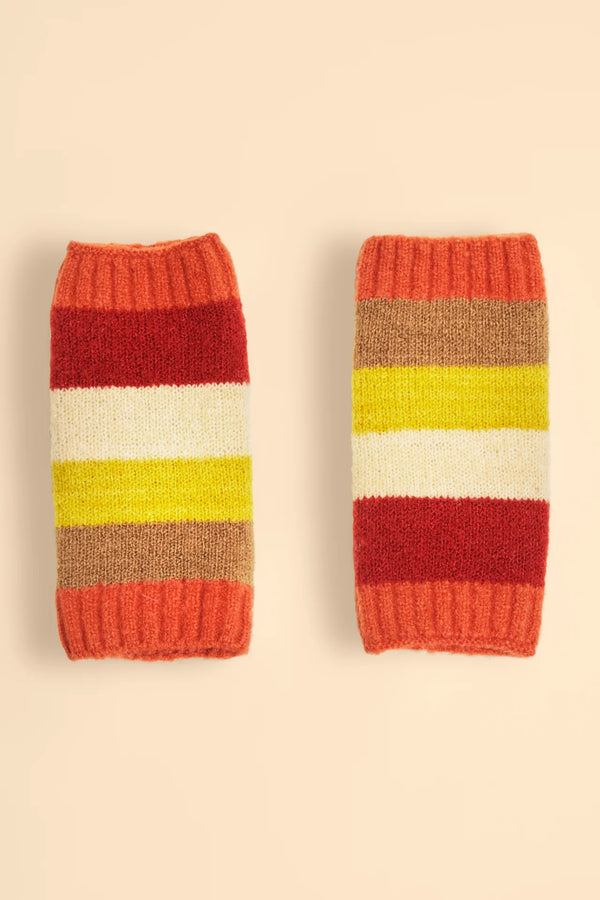 Lilia Wrist Warmers - Sunset Mix