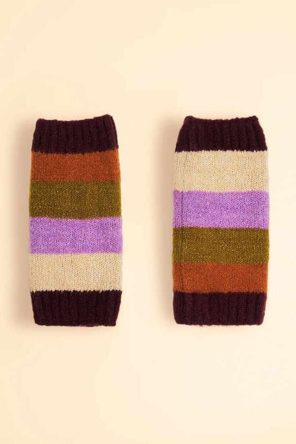 Lilia Wrist Warmers - Vintage Mix