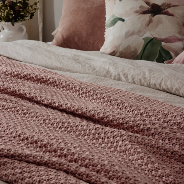 Blush Throw