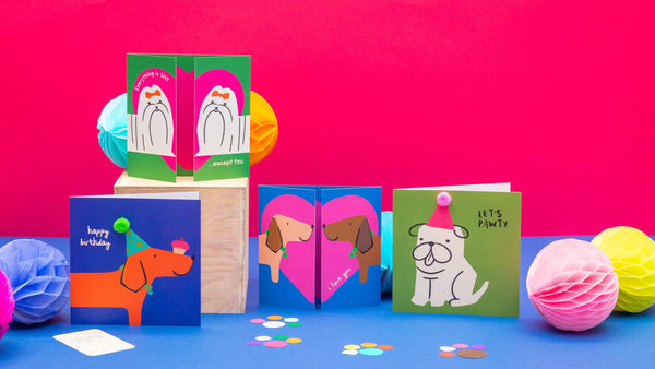 I Love You Dachshund Card